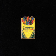 Create Your Life Crayola Remix Pin