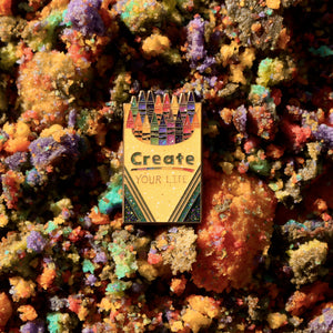 Create Your Life Crayola Remix Pin