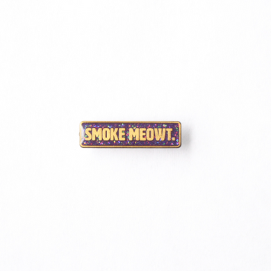 Smoke Meowt Pin