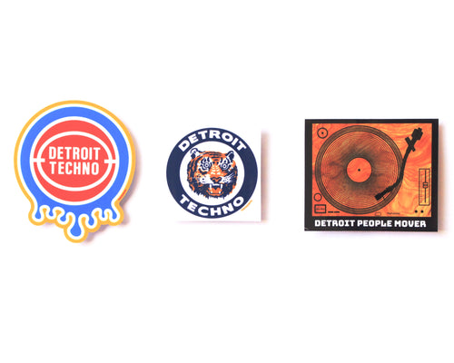 Detroit Sticker Pack - ThePinCartel