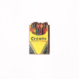 Create Your Life Crayola Remix Pin - ThePinCartel